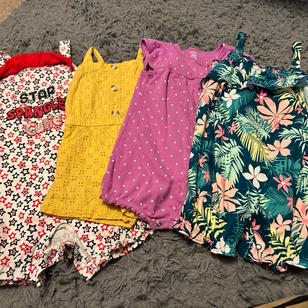 Toddler Girls Rompers Size 24 months